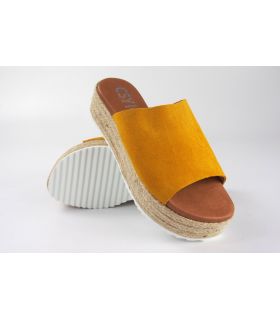 Sandale femme CO & SO 23020 moutarde
