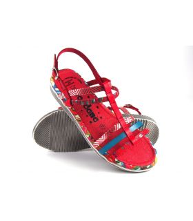 Sandalia señora JORDANA 2236 rojo
