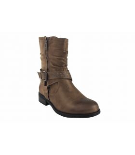Bottines femme MUSTANG 50202 taupe