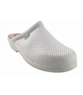 Zapato señora BIENVE 22 zueco anatomico blanco