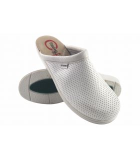 BIENVE 22, sapato feminino, tamanco anatômico branco