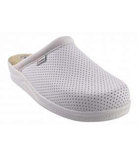 Zapato caballero BIENVE 31 zueco anatomico blanco