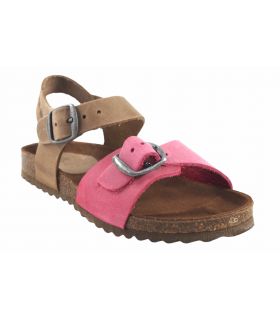 sandale fuchsia pour fille INTER BIOS 7148n