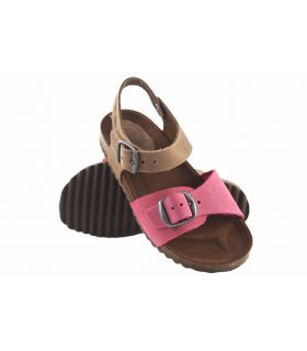 Sandália feminina INTER BIOS 7148n fúcsia