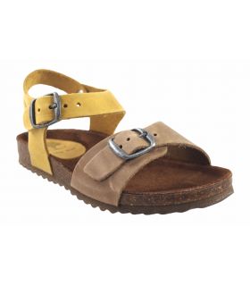sandale moutarde INTER BIOS 7148n