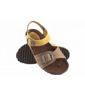sandale moutarde INTER BIOS 7148n