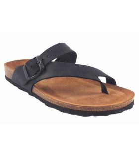 sandale noire pour femme INTER BIOS 7119