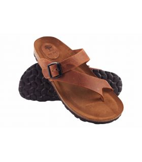 Sandale en cuir pour femme INTER BIOS 7119