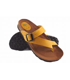 Sandale femme INTER BIOS 7119 moutarde