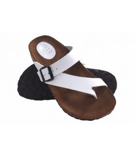 sandale blanche pour femme INTER BIOS 7119