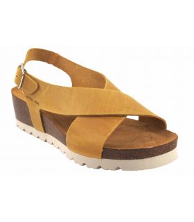 Sandale femme INTER BIOS 5656 moutarde