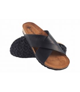 INTER BIOS 9509 schwarze Herrensandale