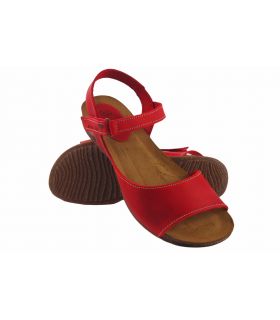 Sandale femme rouge INTER BIOS 4458