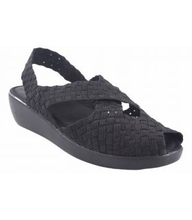 Sandália feminina preta VICMART 140
