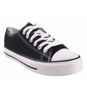 BIENVE ca01 schwarzes Canvas für Damen