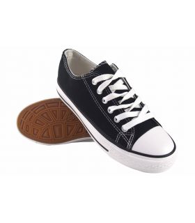 BIENVE ca01 schwarzes Canvas für Damen