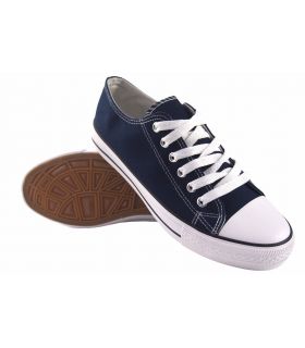 BIENVE Herren Canvas abx065 blau