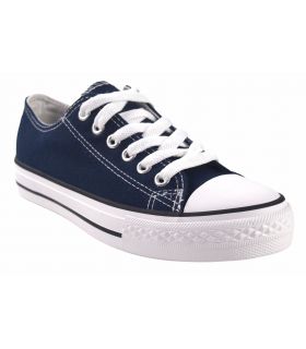 Damen-Leinwand BIENVE ca01 blau