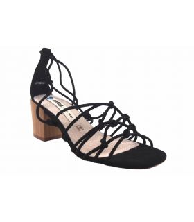 Sandales noires pour femmes MUSTANG 50479