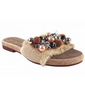 Sandale femme BEBY 19059 beige