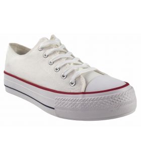 BIENVE 2063b weißes Herren-Canvas