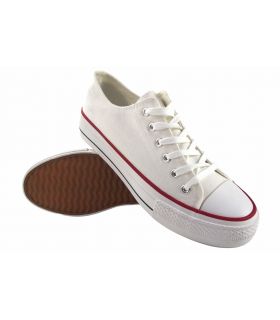 BIENVE 2063b weißes Herren-Canvas