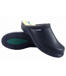 BIENVE 22, sapato feminino, tamanco anatômico azul.