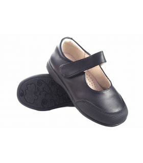 Chaussure fille noire BUBBLE BOBBLE A005
