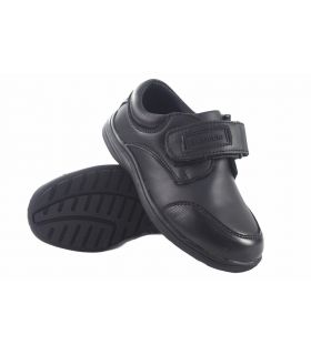 Chaussure enfant noire BUBBLE BOBBLE a069