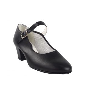 Flamenco Schuhe Mädchen - Farbe Schwarz