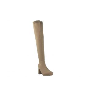 Bottes beiges pour femmes BIENVE 2a-1500