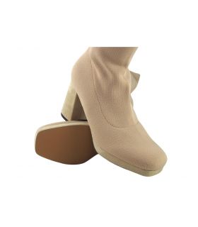 Bota feminina bege BIENVE 2a-1500
