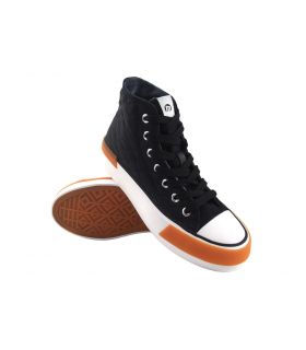 MUSTANG 60187 schwarze Damen-Canvas