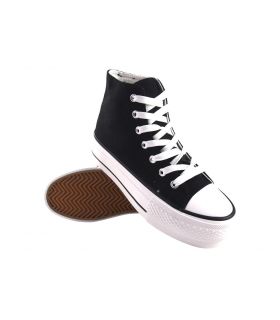 BIENVE abx012 schwarzes Damen-Canvas