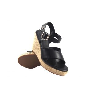 Damensandale XTI BASIC 36729 schwarz
