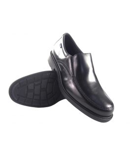 BAERCHI 1801-ae schwarzer Herrenschuh