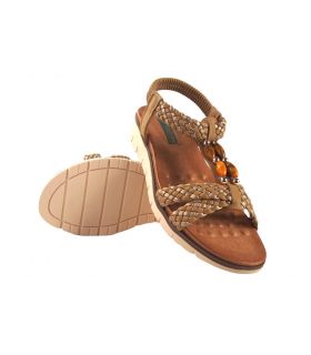 Sandalia señora AMARPIES 21303 abz cuero
