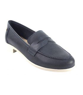 Zapato señora DESIREE moka 9 azul