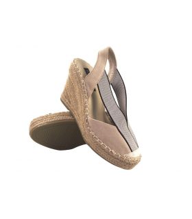 Chaussure beige pour femme BEBY 19105