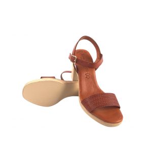 Sandalia señora EVA FRUTOS 990 cuero