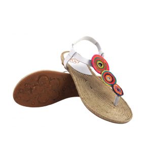 Sandalia señora PORRONET 2802 blanco