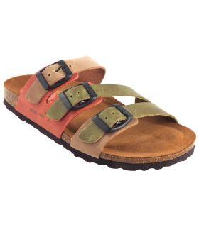 Sandalia señora INTER BIOS 7213 kaki