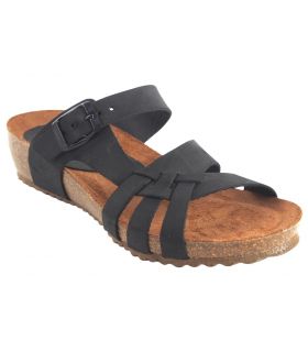 Sandale femme noire INTER BIOS 5379