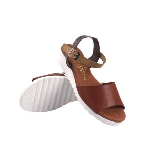Sandalia señora DUENDY 4604 cuero