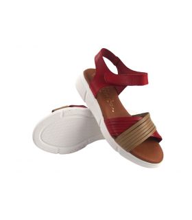 Sandalia señora DUENDY 4619 rojo