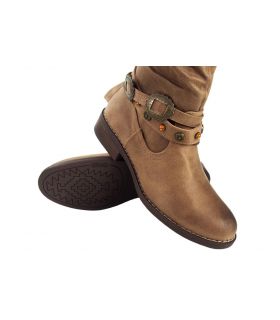 Botte femme MUSTANG 52462 taupe