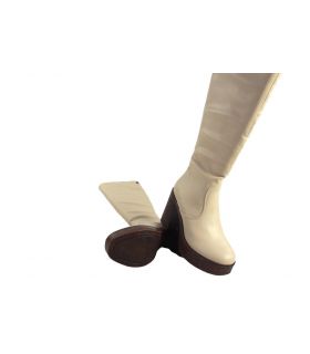 Botte femme MUSTANG 50522 beige