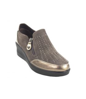 Zapato señora AMARPIES 22405 ajh taupe