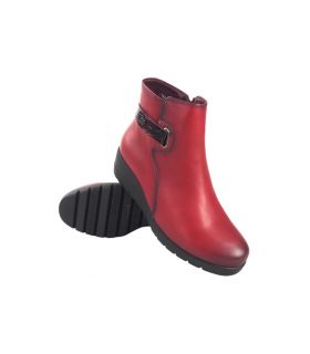 HISPAFLEX 2244 Burgund Damenstiefelette