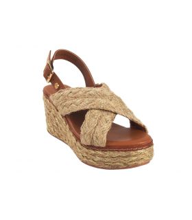 Sandales dorées pour femmes XTI 141064